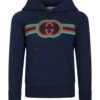 Gucci Blue Sweatshirt For Boy With Double G -Sports Clothing 67c5999eae02a44cad358bbc9d07c7bf