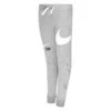 Nike Sweatpants NSW Fleece Swoosh - Grey Heather/White Kids 1 Nike Sweatpants NSW Fleece Swoosh - Grey Heather/White Kids -Sports Clothing 683da92ef996