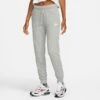 Nike Sweatpants NSW Club Fleece - Grey Heather/White Woman 2 Nike Sweatpants NSW Club Fleece - Grey Heather/White Woman -Sports Clothing 6acdf09971b3