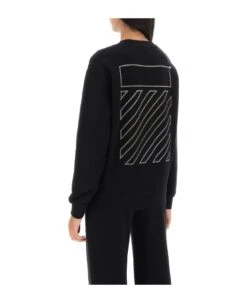 Off-White Crew-neck Sweatshirt With Diag Motif 8 Off-White Crew-neck Sweatshirt With Diag Motif -Sports Clothing 6c29e42da1539a260ab99cb40ab50e6a