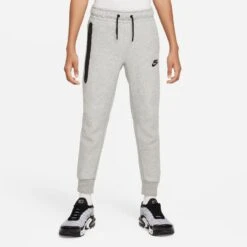 Nike Sweatpants NSW Tech Fleece - Grey Heather/Black Kids