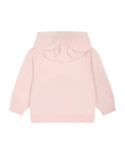 FENDI Pink Sweatshirt For Baby Girl With Bear -Sports Clothing 6e9c3debb7cd2a689666342e1afab3ec