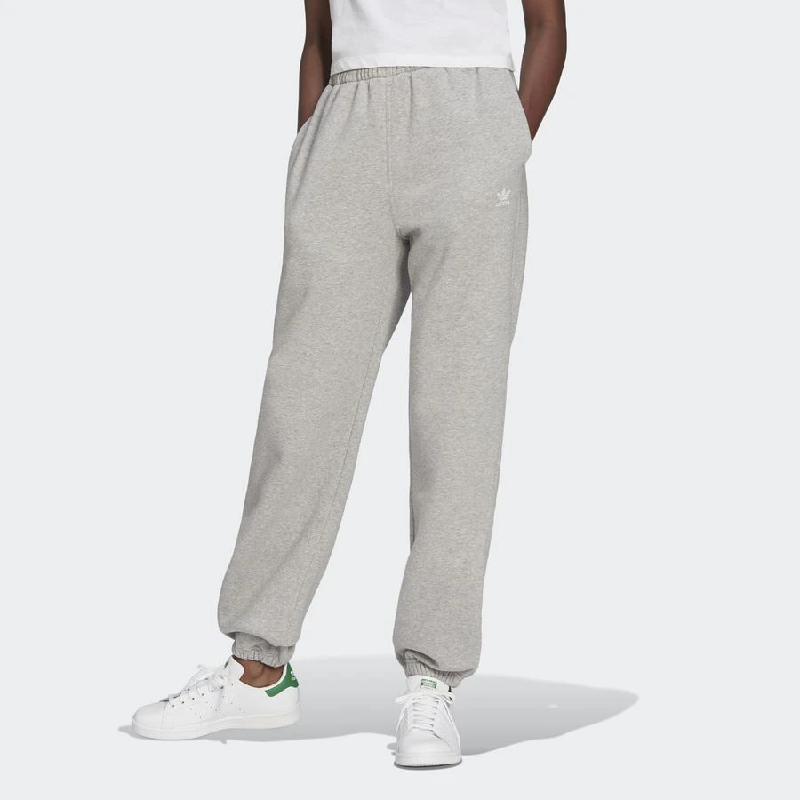 Adidas Originals Sweatpants Adicolor Essentials Fleece - Medium Grey Heather Woman 4 Adidas Originals Sweatpants Adicolor Essentials Fleece - Medium Grey Heather Woman - Image 2