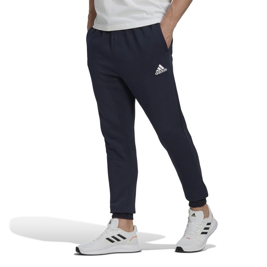 Adidas Sweatpants Essentials Fleece Tapered - Legend Ink/White 4 Adidas Sweatpants Essentials Fleece Tapered - Legend Ink/White - Image 2