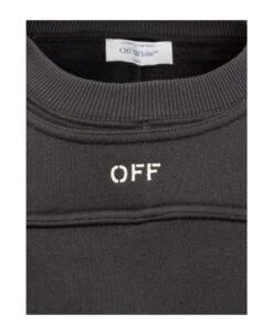 Off-White Vest Sweatshirt With Logo -Sports Clothing 75a824f109347727ea1dd9bbbbfabf2b