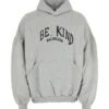Balenciaga Light Grey Cotton Sweatshirt -Sports Clothing 793d8c061786707997aa82f401226ab1