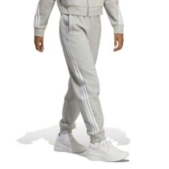 Adidas Sweatpants Future Icons 3-Stripes Regular - Medium Grey Heather/White Woman 11 Adidas Sweatpants Future Icons 3-Stripes Regular - Medium Grey Heather/White Woman -Sports Clothing 7a6f277b8905