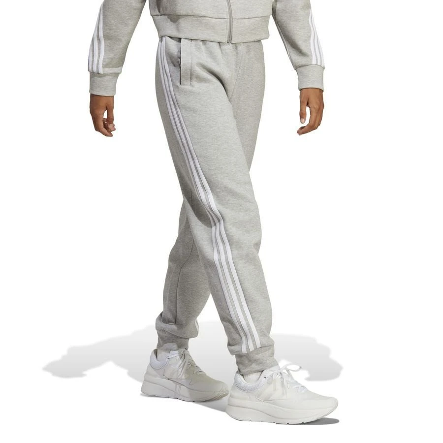 Adidas Sweatpants Future Icons 3-Stripes Regular - Medium Grey Heather/White Woman 6 Adidas Sweatpants Future Icons 3-Stripes Regular - Medium Grey Heather/White Woman - Image 4
