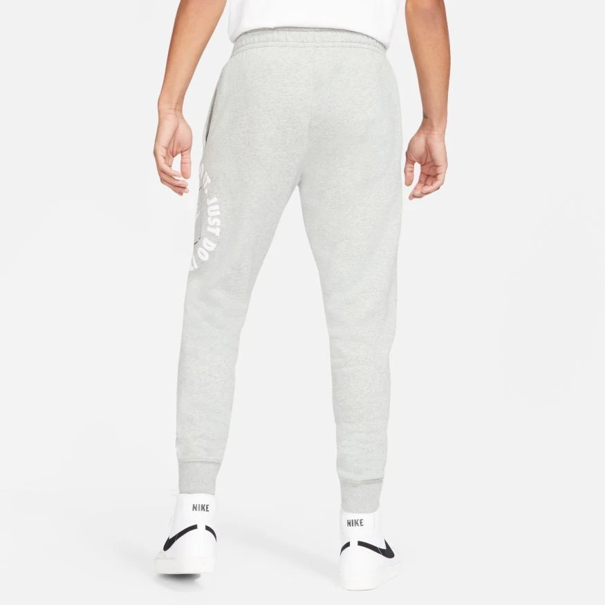 Nike Sweatpants NSW Fleece JDI - Dark Grey Heather/White 5 Nike Sweatpants NSW Fleece JDI - Dark Grey Heather/White - Image 3