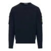 Stone Island Navy Blue Sweatshirt With Pockets 1 Stone Island Navy Blue Sweatshirt With Pockets -Sports Clothing 812a767e7967a9865f0e68c5d3b7380e