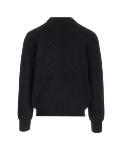 Off-White Black '3d Arrow' Sweatshirt -Sports Clothing 821e0b2454d7ac413c059277e17b9145