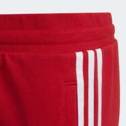 Adidas Originals Sweatpants Trefoil 3-Stripes - Vivid Red/White Kids -Sports Clothing 82e2b135ad48