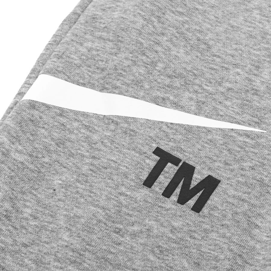 Nike Sweatpants NSW Fleece Swoosh - Grey Heather/White Kids 5 Nike Sweatpants NSW Fleece Swoosh - Grey Heather/White Kids - Image 3