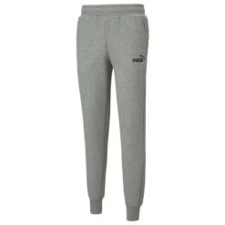 PUMA Sweatpants Essentials Logo - Medium Grey Heather