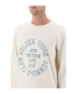 Golden Goose 'archibald' Sweatshirt With Print -Sports Clothing 84fcc20b06db66ffb52cd4057593733a
