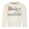 Gucci Ivory Sweatshirt For Kids With Interlocking Gg And Animals 1 Gucci Ivory Sweatshirt For Kids With Interlocking Gg And Animals -Sports Clothing 89a204b0fd72819121595c984c1357ab
