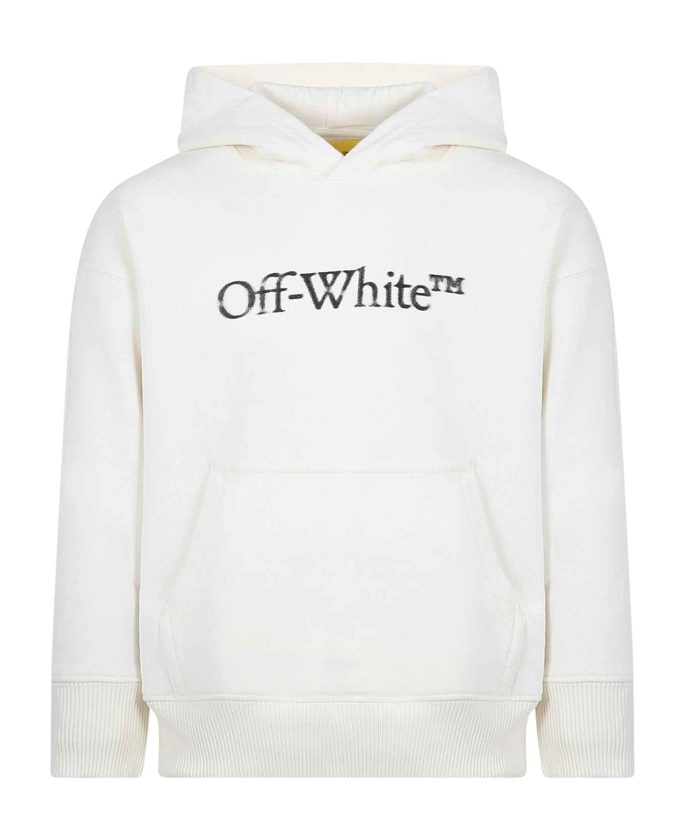 Off-White White Sweatshirt For Kids With Logo 3 Off-White White Sweatshirt For Kids With Logo