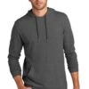 District Sweatshirts: Men's DT571 WC Washed Coal Featherweight French Terry Hoodie -Sports Clothing 9747 washedcoal 1 dt571washedcoalmodelfront 337w