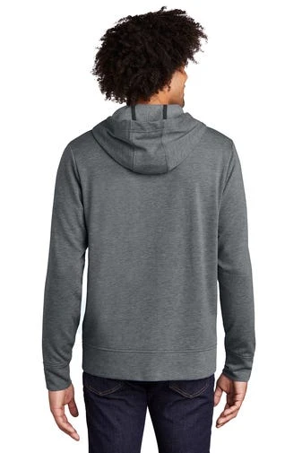 Sport-Tek Jackets: Men's ST293 DGH Dark Grey Heather PosiCharge Tri-Blend Wicking Fleece Full-Zip Hooded Jacket 5 Sport-Tek Jackets: Men's ST293 DGH Dark Grey Heather PosiCharge Tri-Blend Wicking Fleece Full-Zip Hooded Jacket - Image 3