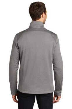 Port Authority Sweatshirts: Men's F248 GGH Gusty Grey Heather Diamond 1/4 Zip Pull Over -Sports Clothing 9820 gustygreyhth 2 f248gustygreyhthmodelback 337w