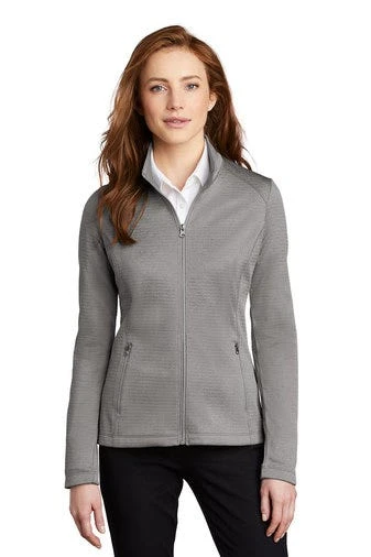 Port Authority Sweatshirts: Women's L249 GGH Gusty Grey Heather Diamond Full Zip 3 Port Authority Sweatshirts: Women's L249 GGH Gusty Grey Heather Diamond Full Zip