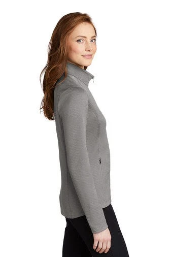 Port Authority Sweatshirts: Women's L249 GGH Gusty Grey Heather Diamond Full Zip 4 Port Authority Sweatshirts: Women's L249 GGH Gusty Grey Heather Diamond Full Zip - Image 2