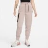 Nike Sweatpants NSW Tech Fleece Essential - Brown/Black Woman 1 Nike Sweatpants NSW Tech Fleece Essential - Brown/Black Woman -Sports Clothing 98525958981e