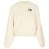 Off-White Flock Ow Logo Sweatshirt -Sports Clothing 99e5bfd70d90759bec3d55268f70baf5