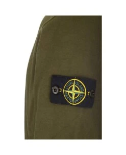 Stone Island Green Sweatshirt -Sports Clothing 9a954ae09e8e444f8e8b623f53b003d9