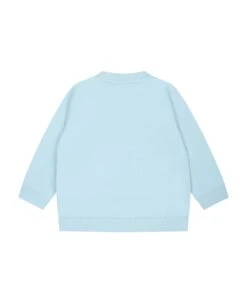 MOSCHINO Light Blue Sweatshirt For Baby Boy With Teddy Bear And Print 5 MOSCHINO Light Blue Sweatshirt For Baby Boy With Teddy Bear And Print -Sports Clothing 9c19b3f3be317f55a744556bbb135230