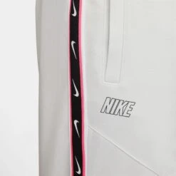 Nike Sweatpants NSW Repeat - Summit White/Hyper Pink -Sports Clothing 9c655c228428