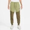 Nike Sweatpants NSW Tech Fleece - Olive Cargo/Black 2 Nike Sweatpants NSW Tech Fleece - Olive Cargo/Black -Sports Clothing 9fd727704e6a