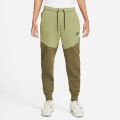 Nike Sweatpants NSW Tech Fleece - Olive Cargo/Black