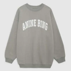 Anine BingTyler Sweatshirt - Storm Grey