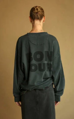 Araminta JamesBonjour Sweatshirt -Sports Clothing ARAMINTA JAMES BONJOUR SWEATSHIRT 20231004055729