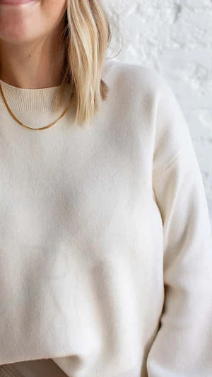 OatBalloon Sweatshirt Arctic Wolf 7 OatBalloon Sweatshirt Arctic Wolf - Image 5