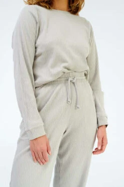 BaserangeBasic Sweatshirt - Grey Purple -Sports Clothing Baserange Basic Sweatshirt Grey Purple 20220610002439