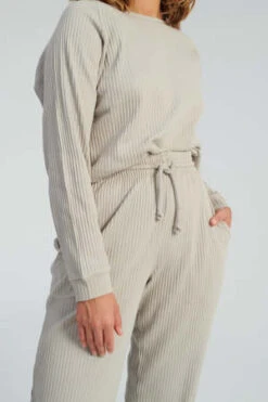 BaserangeBasic Sweatshirt - Grey Purple -Sports Clothing Baserange Basic Sweatshirt Grey Purple 20220610002440