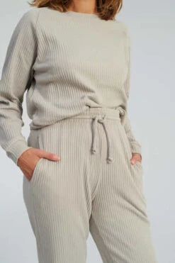 BaserangeBasic Sweatshirt - Grey Purple -Sports Clothing Baserange Basic Sweatshirt Grey Purple 20220610002441 1