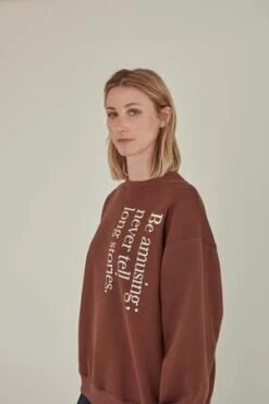 Matter Matters GalleryBe Amusing Oversized Sweatshirt - Dark Brown 14 Matter Matters GalleryBe Amusing Oversized Sweatshirt - Dark Brown -Sports Clothing Be Amusing Oversized Sweatshirt Dark Brown 20220816135220 2