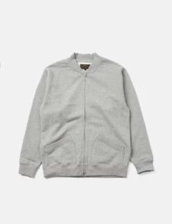 Beams PlusZip Crewneck Sweatshirt - Grey 16 Beams PlusZip Crewneck Sweatshirt - Grey -Sports Clothing Beams Plus Zip Crewneck Sweatshirt Grey 20230322221841 1