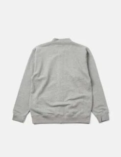 Beams PlusZip Crewneck Sweatshirt - Grey 19 Beams PlusZip Crewneck Sweatshirt - Grey -Sports Clothing Beams Plus Zip Crewneck Sweatshirt Grey 20230322221842 1