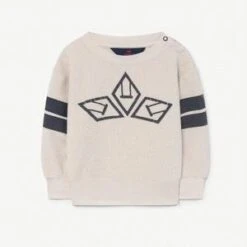 The Animals ObservatoryBaby The Animals Observatory Bear Sweatshirt - Off White