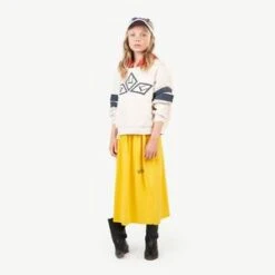 The Animals ObservatoryKids The Animals Observatory Bear Sweatshirt - Off White -Sports Clothing Bear Kid s Sweatshirt 20190723082554 1