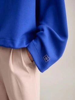 BelleroseTate Sweatshirt - Lazuli -Sports Clothing Bellerose Tate Sweatshirt Lazuli 20230908181306 3