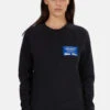 FRAME Denimx Blue&Cream Parking Permit Sweatshirt - Black -Sports Clothing Black FRAME x Blue Cream Parking Permit Sweatshirt 20220810213641