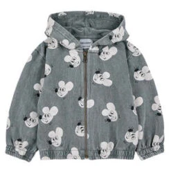 Bobo ChosesKids Bobo Choses Baby All Over Mouse Hooded Sweatshirt - Grey