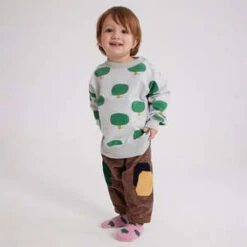 Bobo ChosesKids Bobo Choses Baby All Over Tree Sweatshirt - Blue