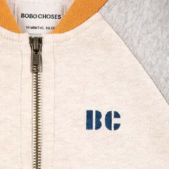 Bobo ChosesKids Bobo Choses Baby Colourblock Sweatshirt Jacket - Beige -Sports Clothing Bobo Choses Baby Colourblock Sweatshirt Jacket Beige 20230825180708 1