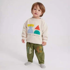 Bobo ChosesKids Bobo Choses Baby Funny Friends Sweatshirt - Beige